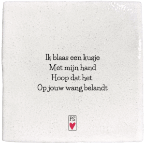 Ik blaas je een kusje