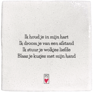 Ik houd je in mijn hart